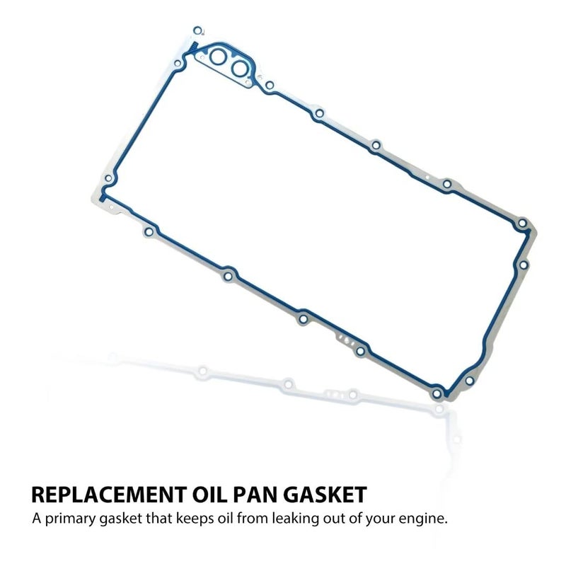 OS30693R 12612350 OS32241 12558760 12580672 Oil Pan Gasket Set for 2001-2006 G MC Sierra 3500 (Next-Level) - Image 2