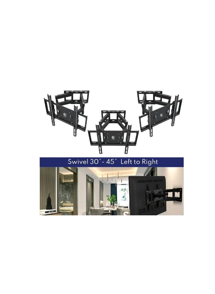 Generic - TV Wall Mount - TV Mount/TV Stand Wall Mount for 32,40,50,55,65, 75 To 85 Inch LED, Swivel TV Bracket with Dual Articulating Arms - Image 1