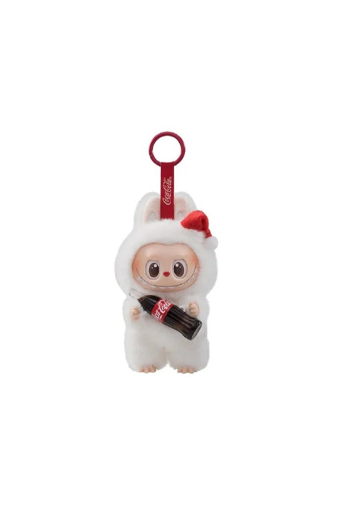 POP POP MART Labubu The Monsters Coca Cola Series Vinyl Face Single Blind Box Plush Toy, Versatile Use, Adorable Design, Surprise Element, 8 Years+, Assorted - 17cm - Image 2