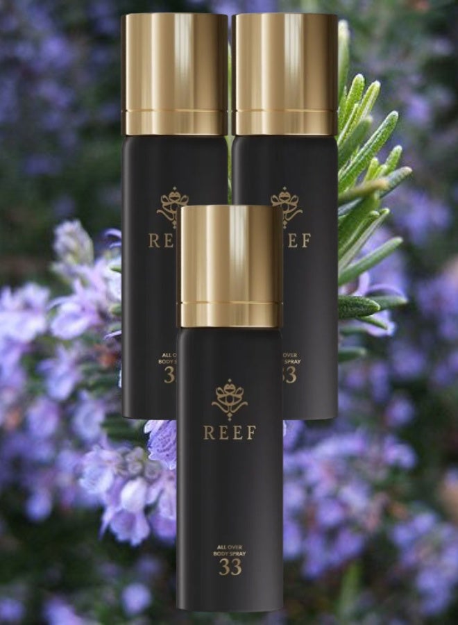 ريف 3 قطع عطر الجسم سبري ريف 33 - Image 1