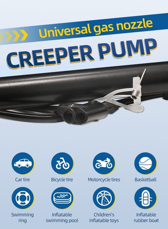 CREEPER Portable mini air pump, bicycle pump Cycling Air Pump - Image 5