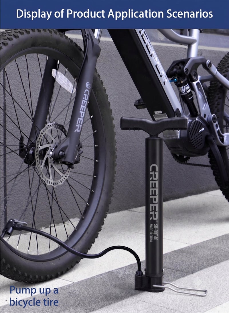 CREEPER Portable mini air pump, bicycle pump Cycling Air Pump - Image 3