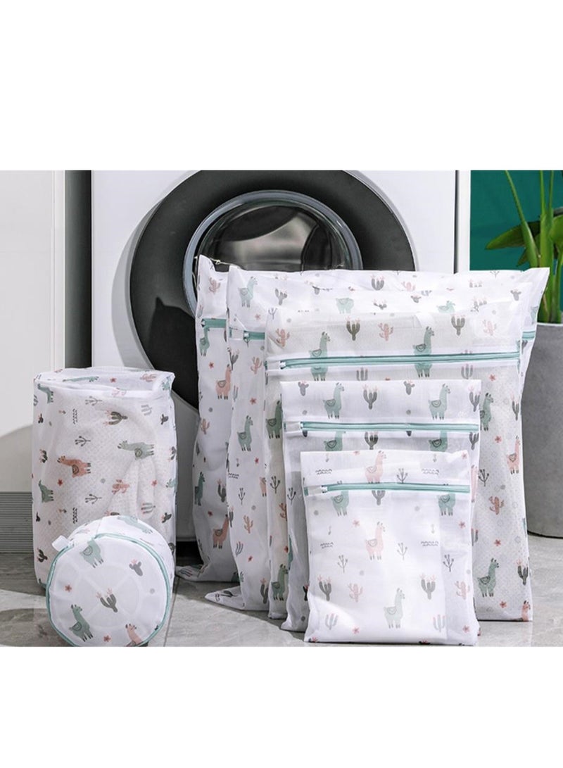 7pcs washing machine special laundry bag sweater underwear cleaning mesh bag clothes anti-deformation filter  - Image 4