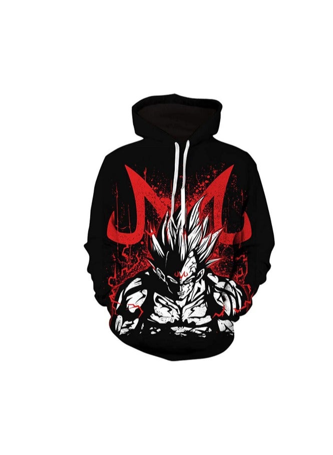 KUYING New Dragon Ball Printed Loose Hoodie  - Image 1