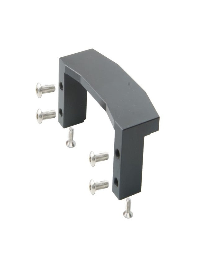 HOBOHY TT02 Aluminum Servo Mount for Tamiya 1/10 RC Car TT-02 54977 Chassis Upgrades Replace Parts（Black） - Image 2