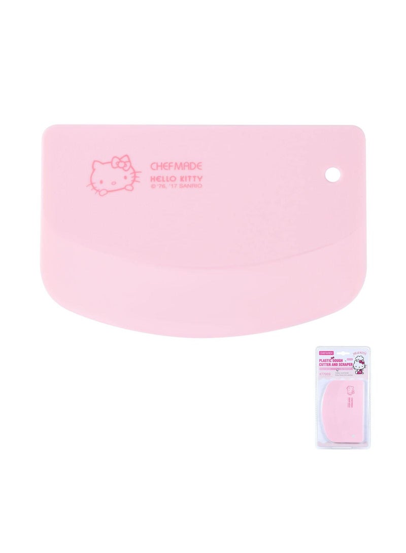 chefmade Hello Kitty Dough Scraper 5.3 Inch Bowl Scraper - Image 1