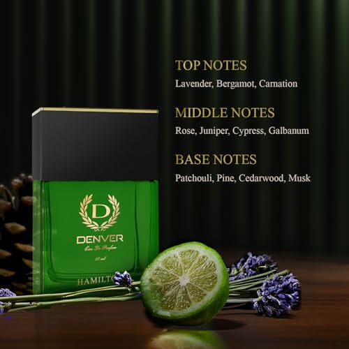 DENVER Hamilton & Honour Perfume For Men - 60ML Each, Pack Of 2| Long Lasting Perfume Body Scent For Men - Image 4