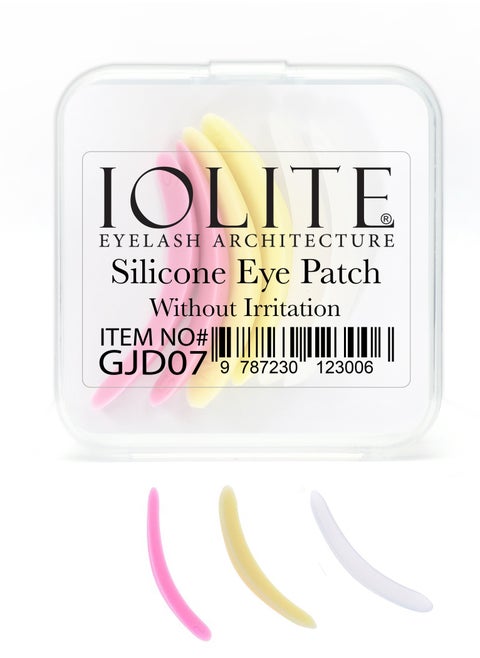 Eyelash Silicone Pads | Soft and Comfortable Eye Lash Perm Pads | Easy to Use Eyelash Lifting Silicone Pad with 3 Different Sizes 6pcs