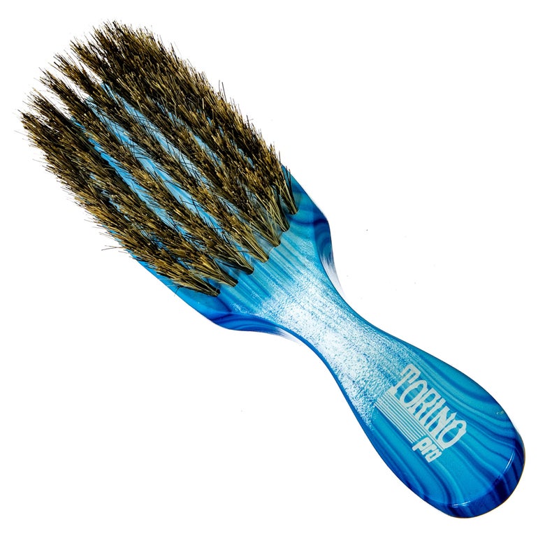 TORINO PRO WAVE BRUSHES BY BRUSH KING Torino Pro Wave Brush #8799-7 Row Medium bristles -100% Extra Long Pure Boar Bristles - Great Workhorse for laying down your 360 Waves - Image 1