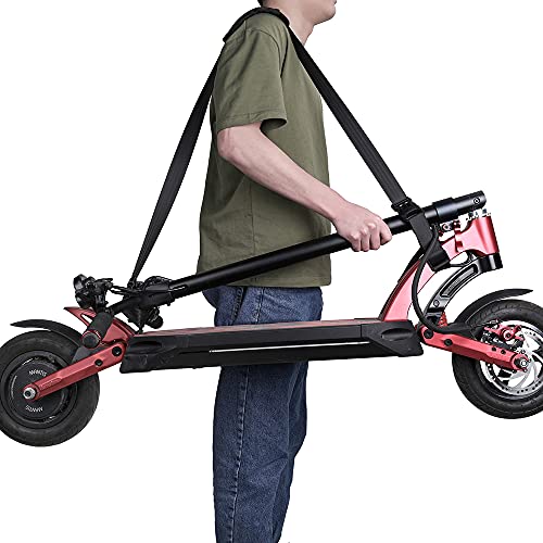 Rhinowalk Scooter Shoulder Strap Adjustable Kick Scooter Carrying Strap with Shoulder Pad for Electric Scooter Foldable Bicycle Kids Bikes - Image 1