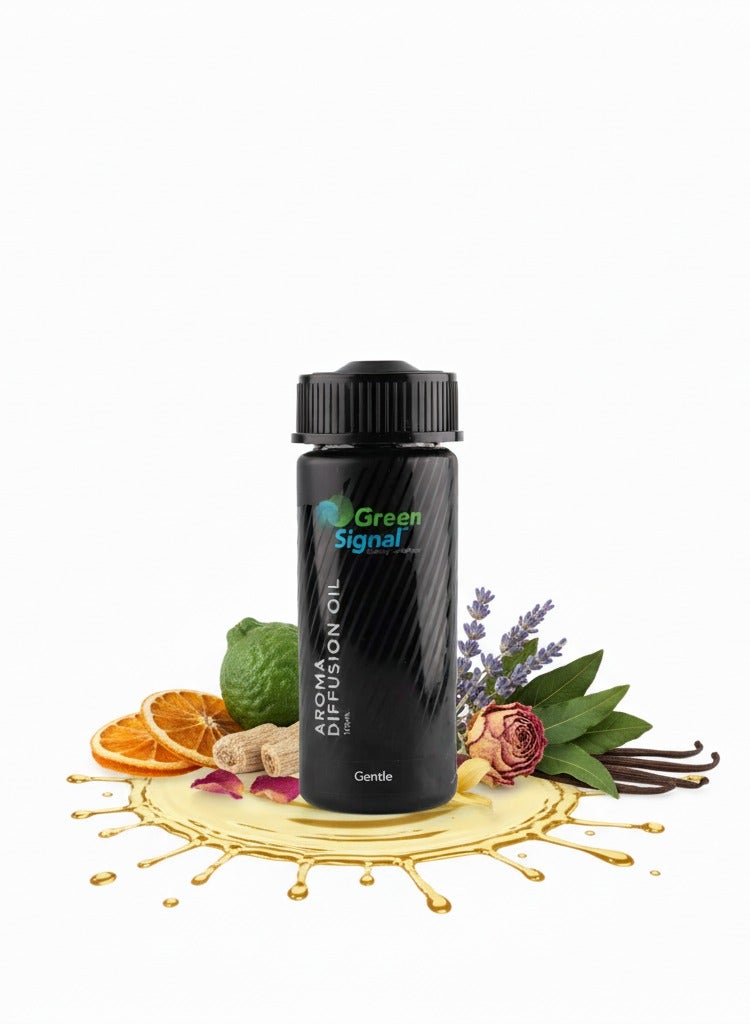جرين سيجنال جنتل زيت معطر لجهاز التعطير – 170 مل – زيت عطري فاخر  – رائحة ناعمة تدوم طويلاً – متوافق مع جميع أجهزة - Image 1