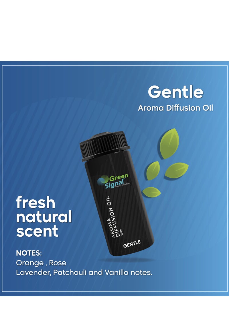 جرين سيجنال جنتل زيت معطر لجهاز التعطير – 170 مل – زيت عطري فاخر  – رائحة ناعمة تدوم طويلاً – متوافق مع جميع أجهزة - Image 4