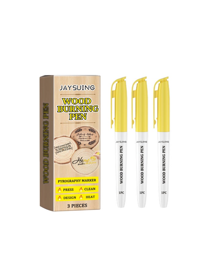 Jaysuing Pyrography Marker Wooden Marker Artistic Effect Jiao Ji Pen Artistic Handmade Diy Wood Pyrography Brush - Image 1