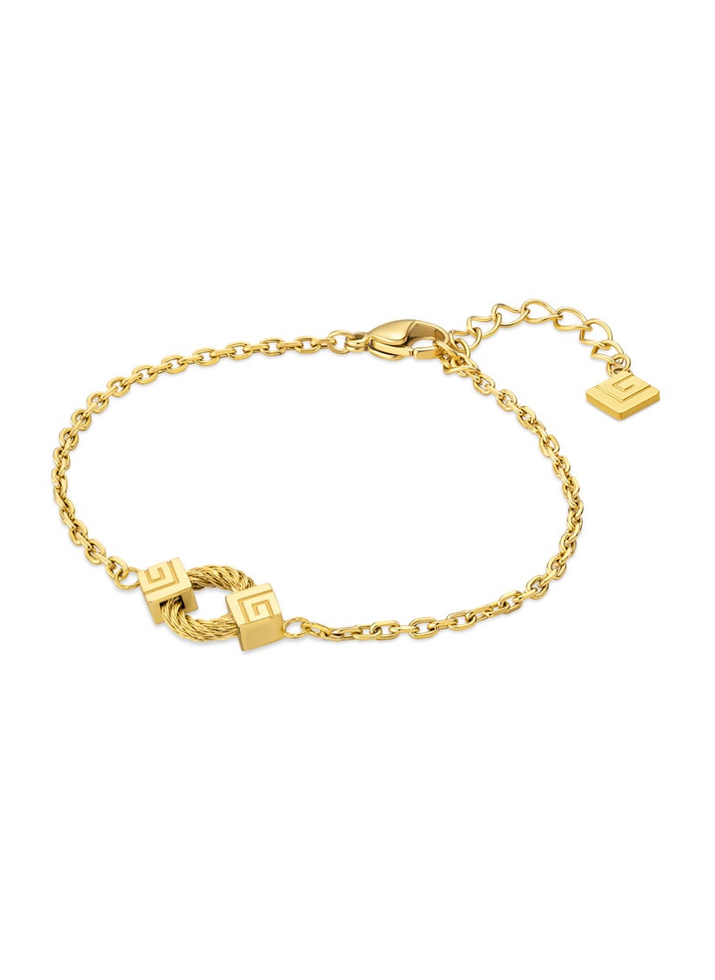 Guy Laroche Tina Gold Plated Bracelet for Women with Crystals  - Image 1