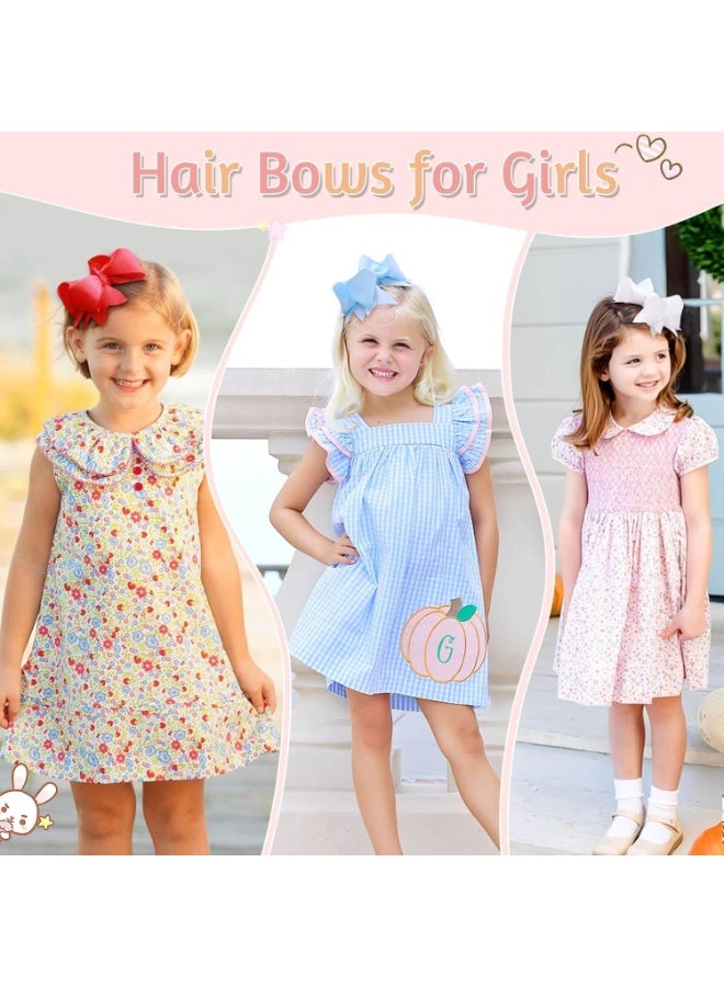 40 قطعة دبابيس شعر للأطفال - مشابك شعر بأقواس للبنات بأحجام صغيرة، مشابك تمساح للأطفال الرضع والأطفال الصغار، 40 لونًا - Image 5