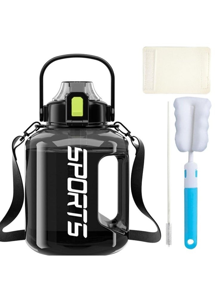 Large Sports Water Bottle – Shatter-Resistant & Heat-Tolerant, Fitness & Outdoor Water Jug, Polycarbonate Material, Practical Design - Image 4