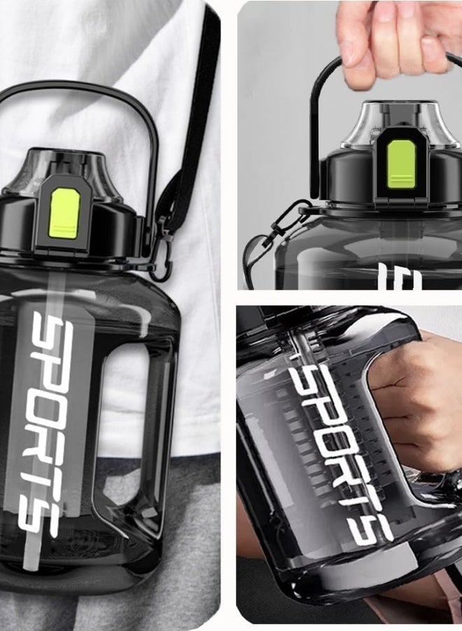 Large Sports Water Bottle – Shatter-Resistant & Heat-Tolerant, Fitness & Outdoor Water Jug, Polycarbonate Material, Practical Design - Image 5