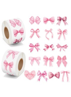 Pink Bows Sticker Roll - 1000Pcs Coquette Pink Bows Stickers In 2 Rolls Waterproof Vinyl Girly Bows Aesthetic Decal For Gift Laptop Bottle Scrapbooking Luggage Computer Envelope Decor For Kids - pzsku/ZC0B4A2B2C34F72580566Z/45/_/1732786786/7302a780-2596-47fb-9b6d-25dcf4753259