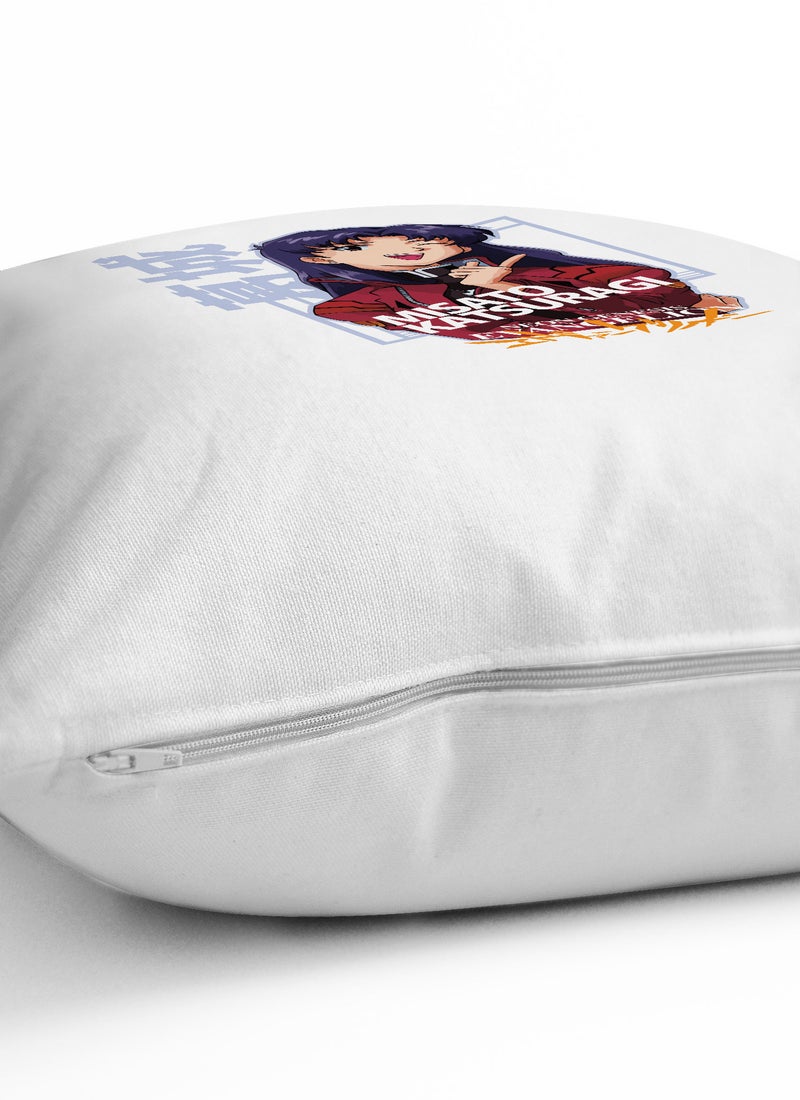 LOUD UNIVERSE Neon Genesis Evangelion Jar Neon Genesis Evangelion Couch Cushion Misato Katsuragi Decorative Cushion Cute Anime Character Anime Character Fan- - Image 2