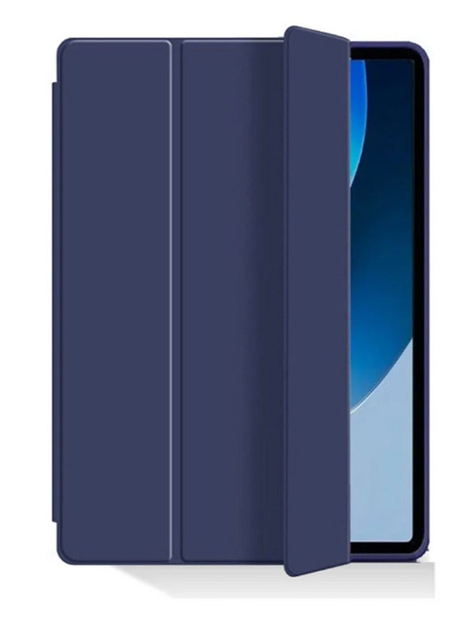 Tablet Case Cover for Honor MagicPad 2 12.3 Inch , Auto Wake/Sleep, Comfortable Skin Touch, Slim Trifold Stand Protective Cover with Soft TPU Back, Blue - Image 1