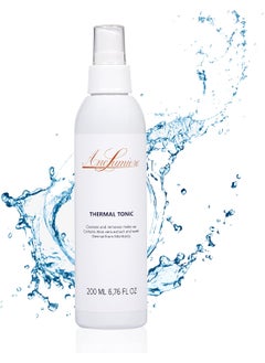 Ane Lumiere Chemical Peel Prep Solution Toner for Face After Peel Moisturizer with Thermal Water from Spain Aloe Vera Vitamin C Glycerin Hydrating Toner for Face 676 fl oz 200 ml Ane Lumiere 
