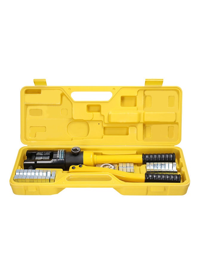 Generic - YQ-300 Hydraulic Crimping Plier with Dies Manual Hydraulic Hose Crimping Tool Set Copper Aluminum Cable Terminal Cold Pressing Tools - Image 1