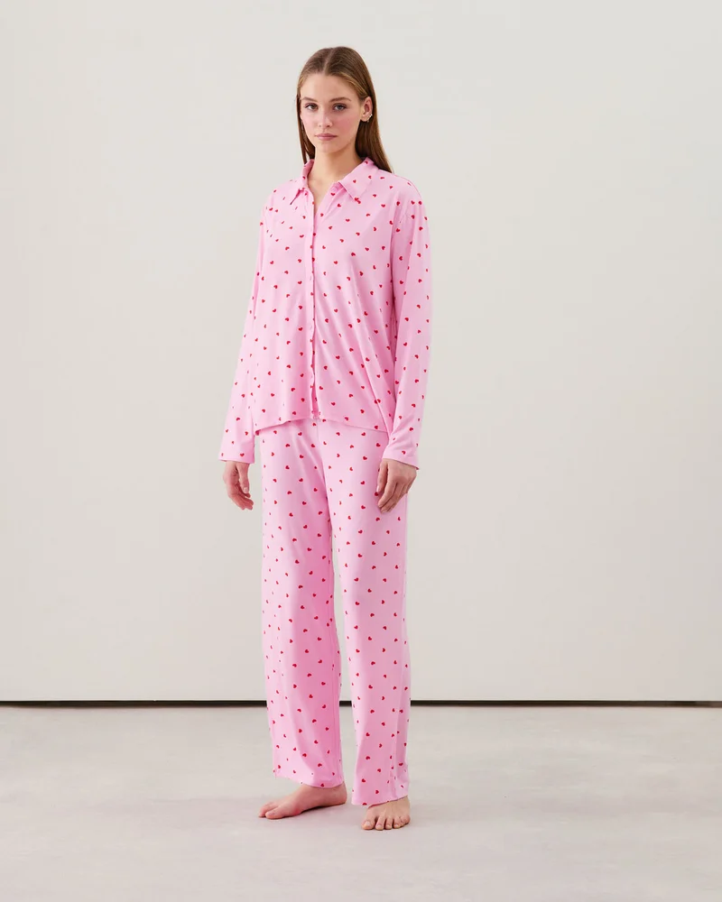 UNDIZ Patterned jersey trousers