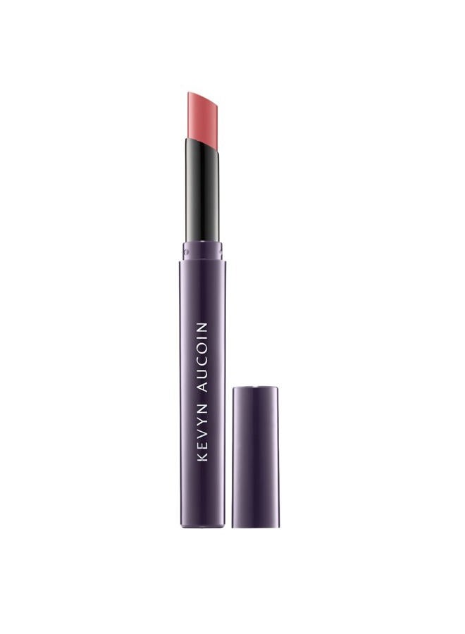 Kevyn Aucoin Unforgettable Lipstick, Legendary color with Cream finish: Intense color plus slim design with a weightless formula allows for a precise application for a makeup novice or expert. - Image 1