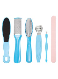 ORiTi ORiTi 8 in 1 Foot File Tools Kit - Foot Rasp Foot File and Callus Remover - Callus Remover Pedicure Tool Set For Men, Women Care - Foot Care Pedicure Metal Surface Tool to Remove Hard Skin  - Image 1