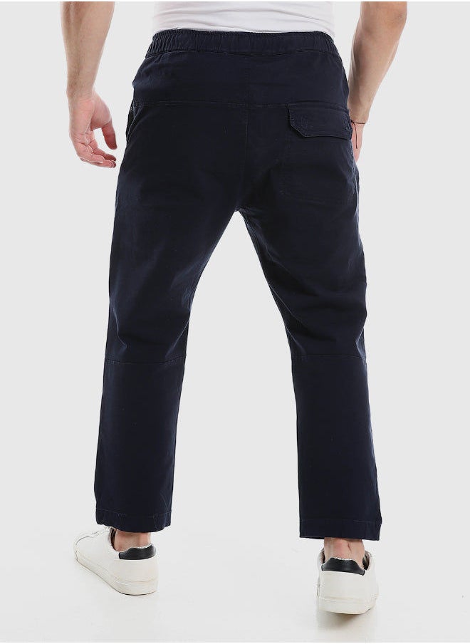 WHITE RABBIT - White Rabbit Five Pockets Elastic Waist Gabardine Pant - Image 1