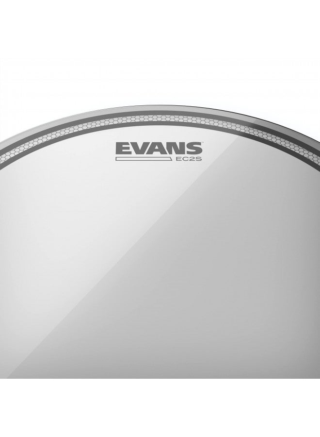 Evans Drum Heads - EC2S Clear Tom Drumhead, 12 Inch - Image 2