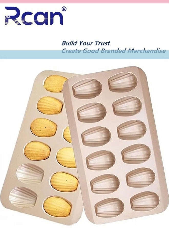 Rcan 12 Cup Nonstick Bakeware Bread Pan Sheet Pans for Cooking Nonstick 15.5 Inch Baking Pan Loaf - Image 1