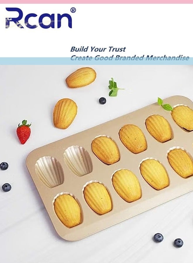 Rcan 12 Cup Nonstick Bakeware Bread Pan Sheet Pans for Cooking Nonstick 15.5 Inch Baking Pan Loaf - Image 4