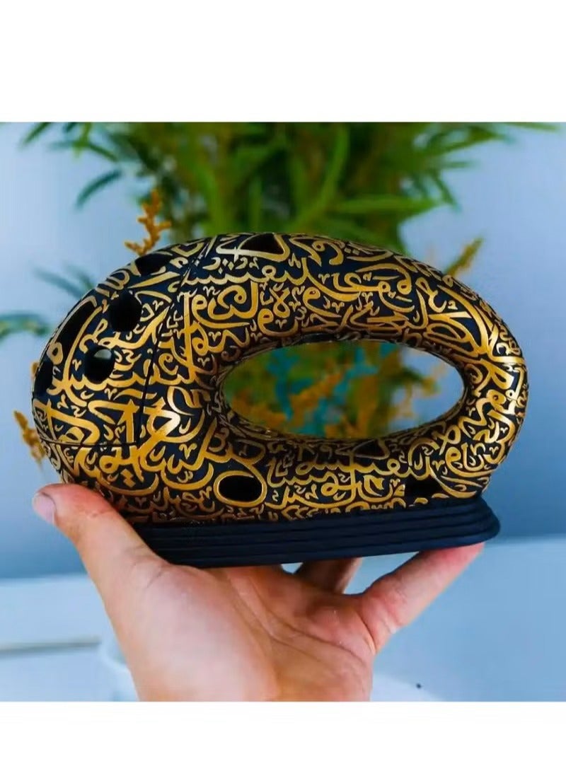 Damanhoor موقد بخور فخامة متحف المستقبل - معطر بخور أنيق للاستخدام المنزلي والخارجي بتصميم متميز - Image 3