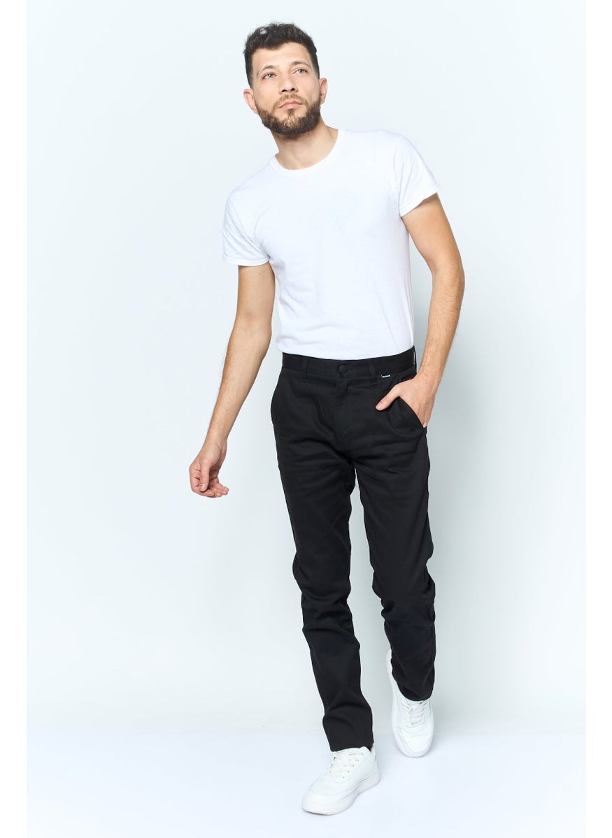 Men Slim Fit Brand Logo Chino Pants, Black - pzsku/ZC0B59EBA285C1ABC5DBCZ/45/_/1737643078/515f614c-07a0-483b-afea-6715b46822d9