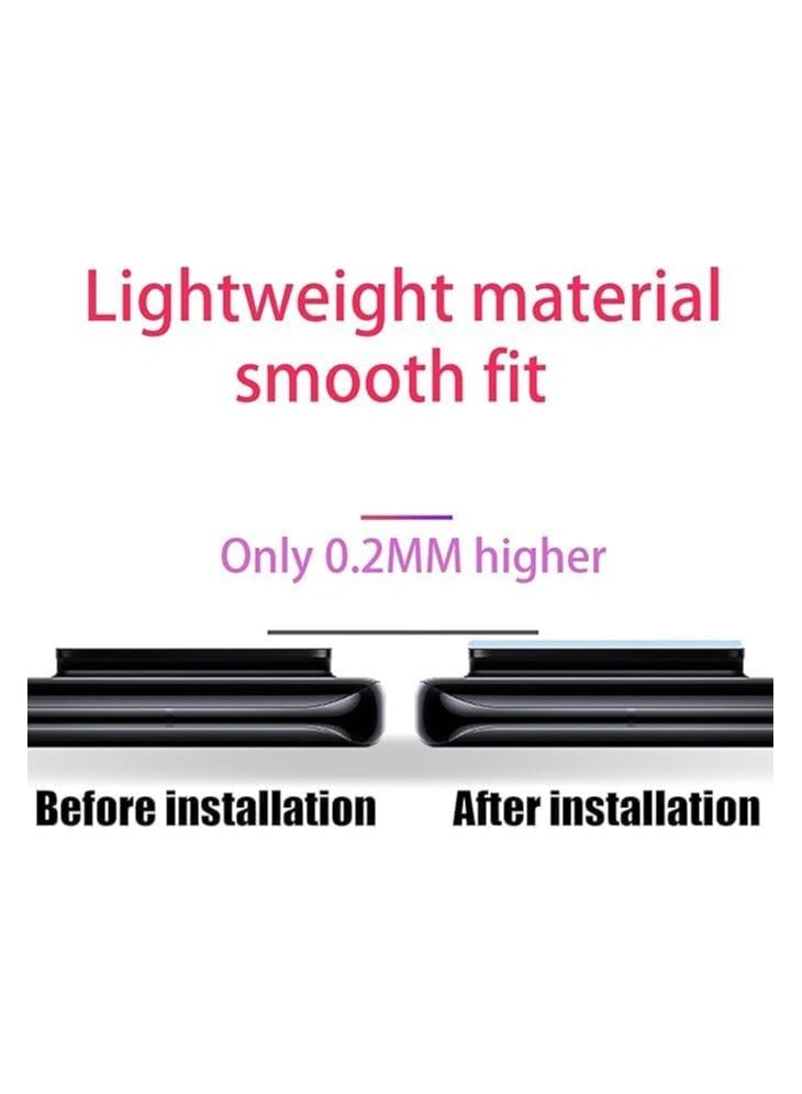 general [2+2 Packs] Screen Protector Compatible Vivo X200 Pro with Camera Lens Protector, Full Coverage 9H Tempered Glass Film, Ultra Resistant, Fingerprint Resistant, Bubble Free - Image 4