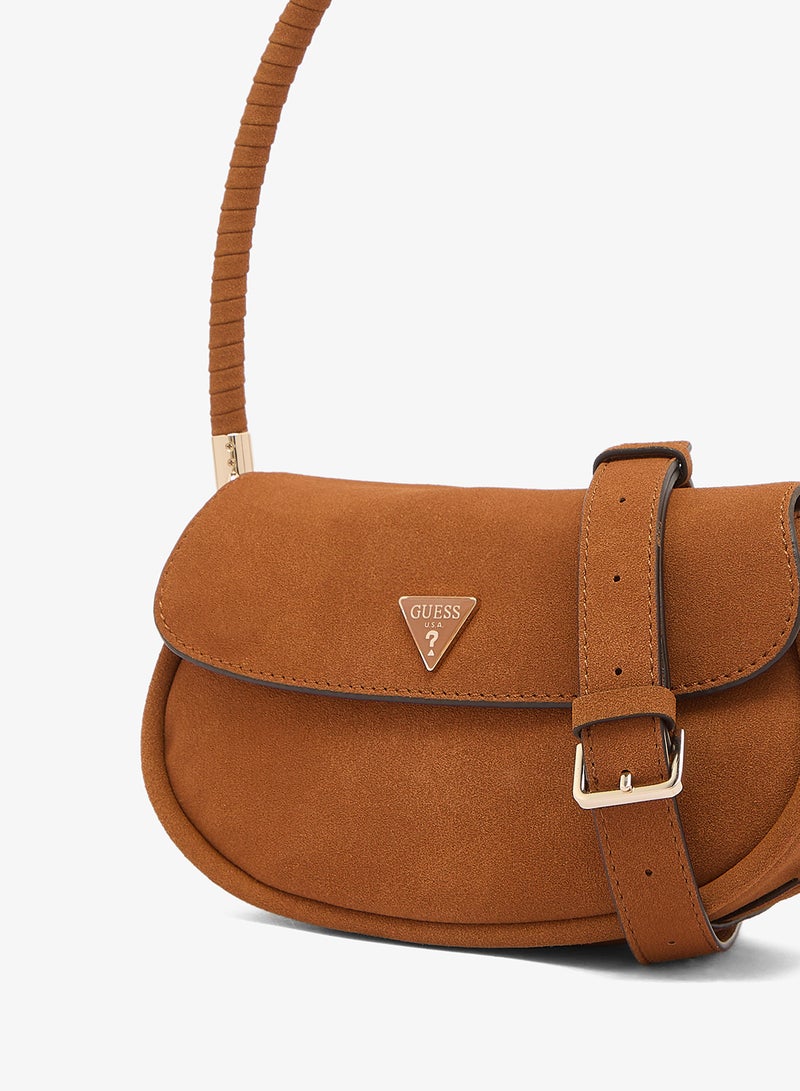 GUESS Danya Flap Over Shoulder Bag - Image 3