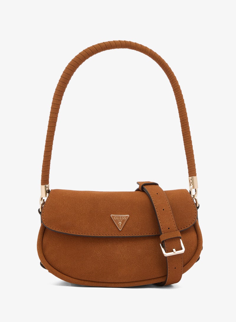 GUESS Danya Flap Over Shoulder Bag - Image 1