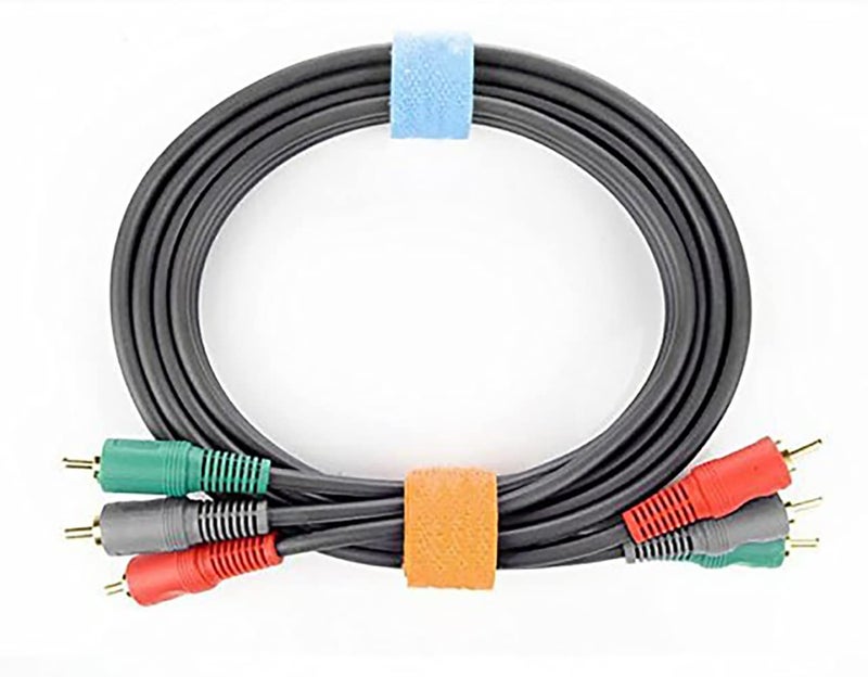 Syga SYGA 10 Pcs Reusable Cable Tie Straps Fastener Wire Selfadhesive Hook Loop Cable Organizer 180mm X 20mm Red  - Image 5