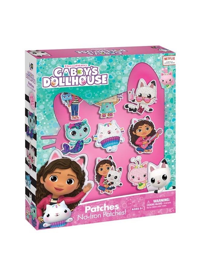 Gabby's Dollhouse - Dollhouse Patches No - Iron Patches - Image 1