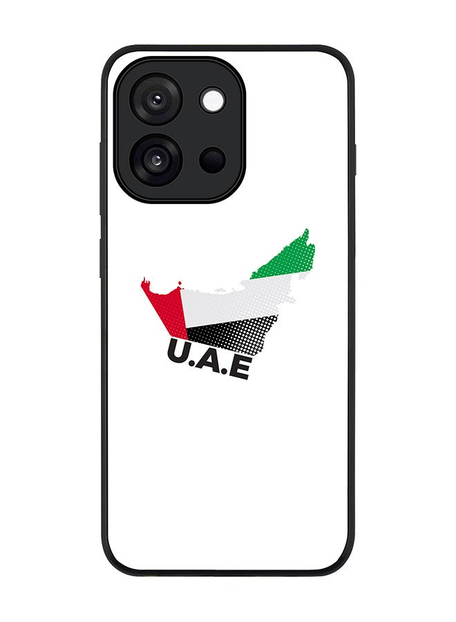 Stylizedd For OnePlus 13s / 13T Case,Slim fit Camera Protection, Shockproof Thin Phone cover  - UAE Map