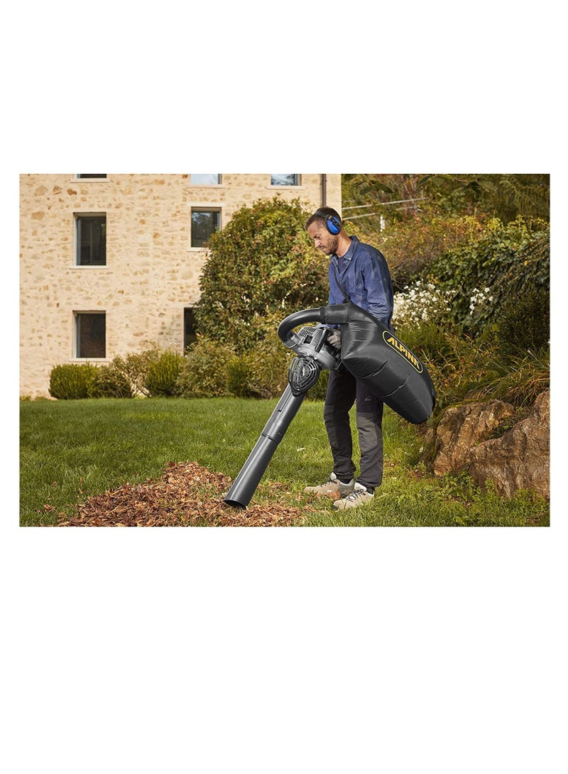 Alpina Petrol Operated Speed Vacuum / Blower with 55L Collection Bag for Home Garden / Outdoor Use  - Image 5