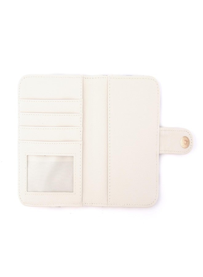 MIAMICA Trendy Designer Bone Metallic Blue Butteffly Passport ID Case Cover Holder Travel Wallet - Image 2