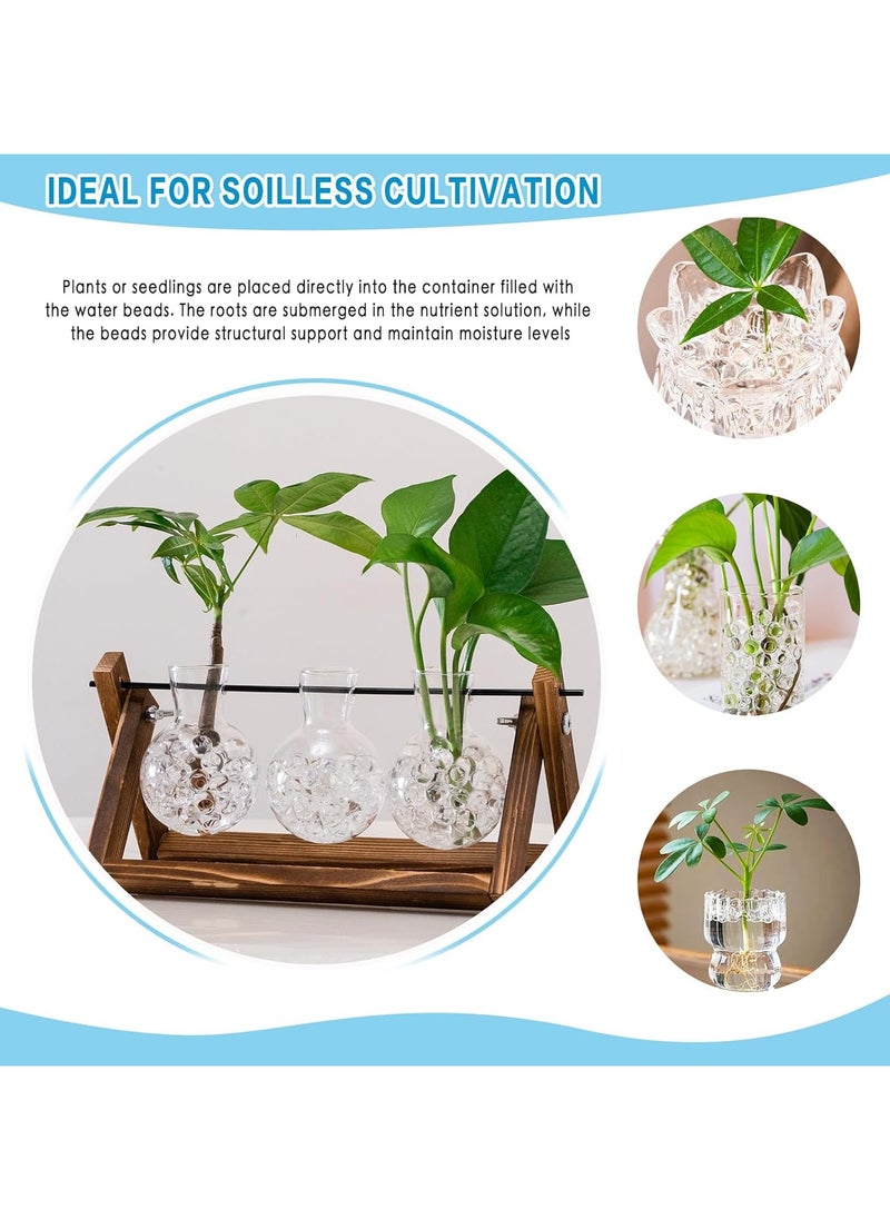 SRLIWHITE 50,000 Clear Water Gel Beads, Non-Toxic Vase Fillers for Soilless Planting, Wedding Centerpieces, Floral Arrangements, Home Décor  - Image 5