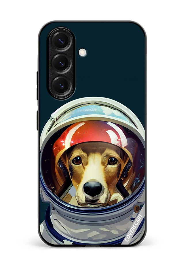 VR CREATIVE Protective Case Cover For Samsung Galaxy A56 An Astronaut Dog In A Spacesuit Is Ready For Space Flight Design Multicolour