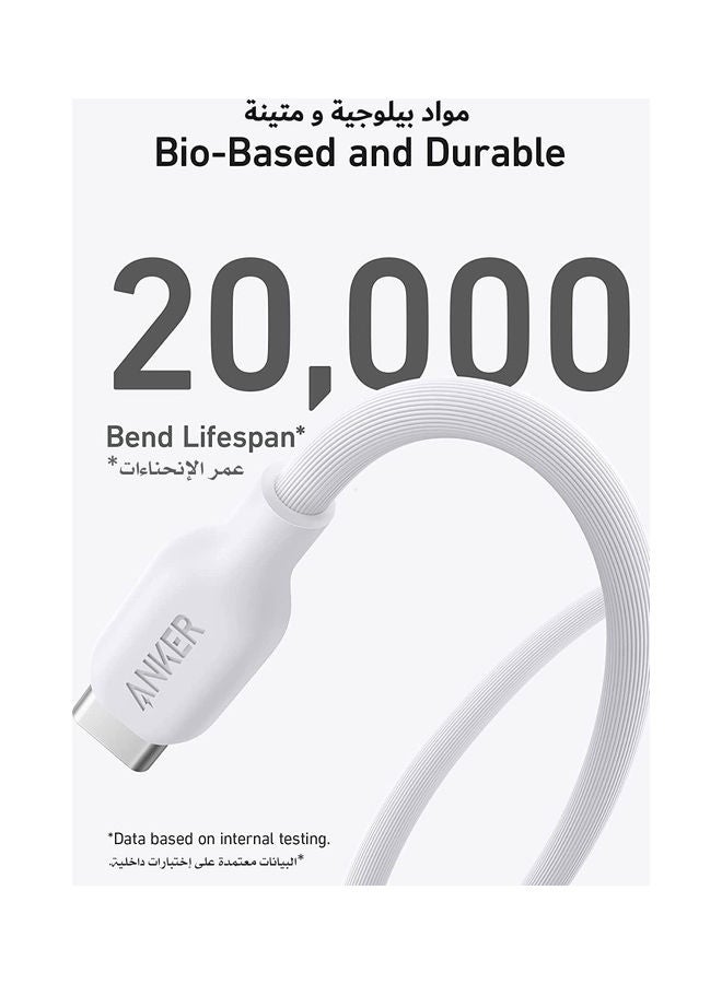 Anker USB-C To USB-C Cable 140W, 1.8 Meters, For Devices With USB-C Port, 544 USB-C To USB-C Cable - Image 5