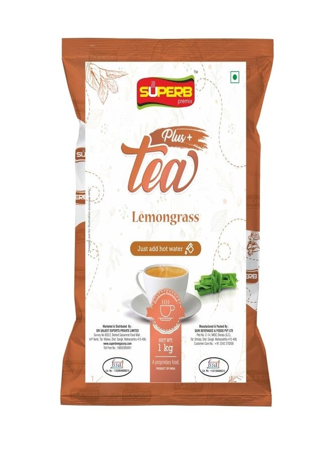 Superb Lemongrass Tea Premix any time..anywhere Instant Premix 1 KG Powder SUPERB - Image 1
