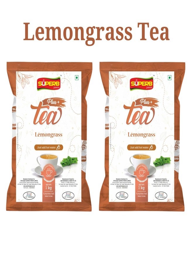 Superb Lemongrass Tea Premix any time..anywhere Instant Premix 1 KG Powder SUPERB - Image 2