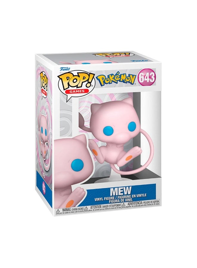 Funko POP Games Pokemon Mew Emea Vinyl Figure - Image 2