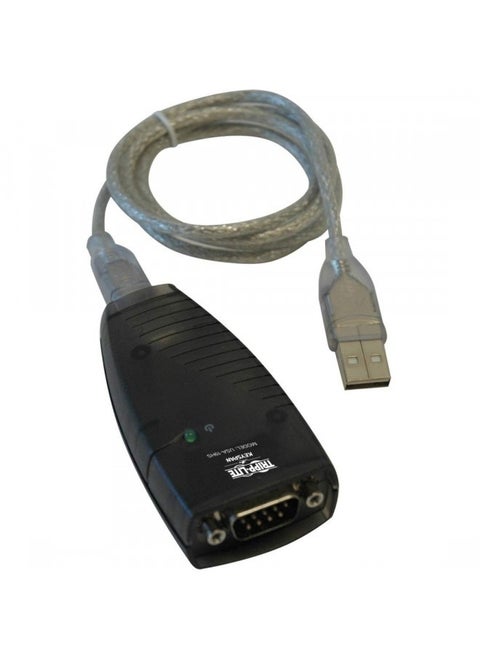 Tripp Lite Keyspan High-Speed Usb To Serial Adapter, Pieces And Mac, Usb-A To Db9 Rs232 Male, 3 Foot / 0.91 Meter Cable, 3-Year Warranty (Usa-19Hs)